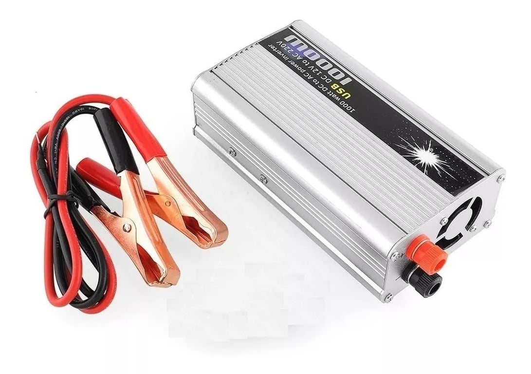 GENERICO Inversor Voltaje 1000w Inversor De Voltaje Para Auto 12v 220 ...
