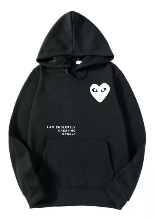 GENERICO Poleron Sudadera Comme Des Garcons Con Capucha falabella