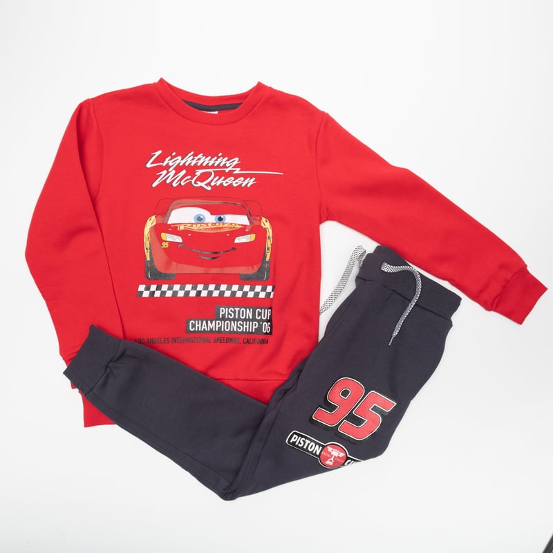 Conjunto Buzo Nino Cars Championship Rojo Disney