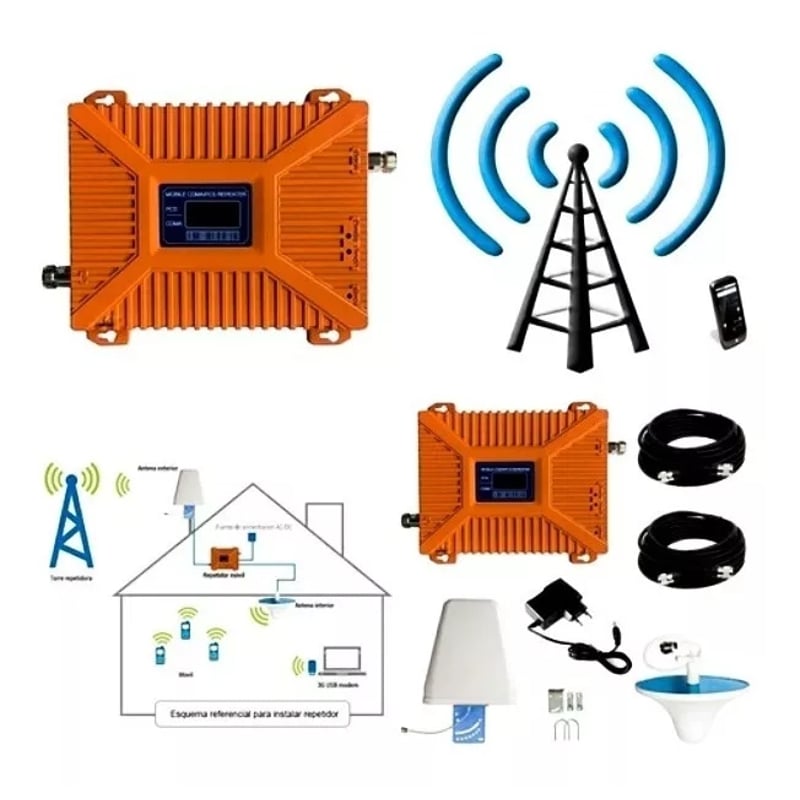 Antena booster amplificador de señal celular gsm 3g 4g bam hotsell
