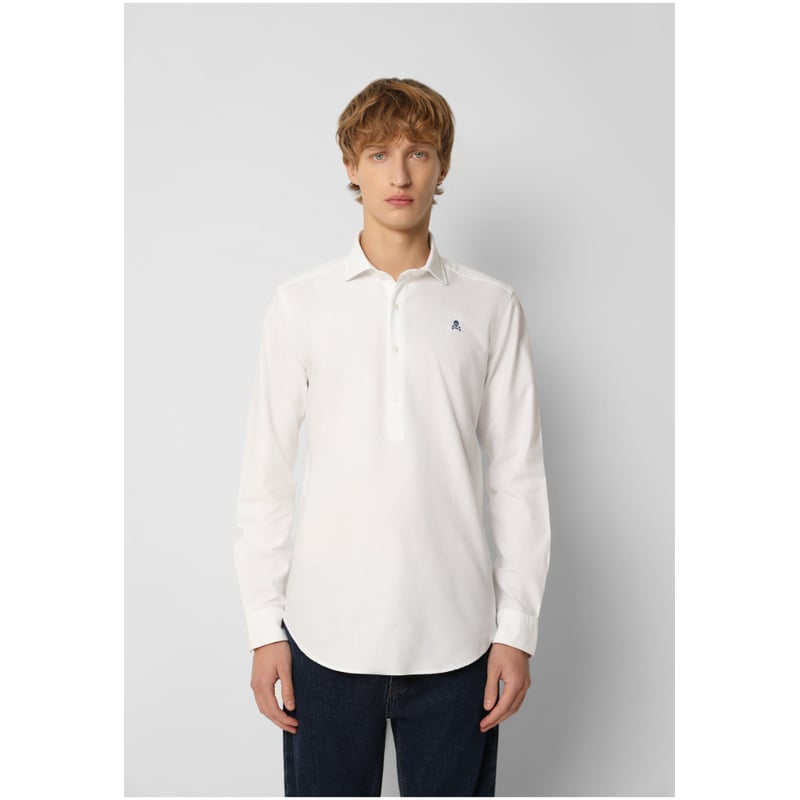 SCALPERS Camisa Polera Calavera White Scalpers falabella