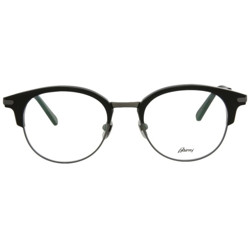 BRIONI - Lentes Ópticos Brioni BR0008O-30000504-002 Redondos Hombre en Negro