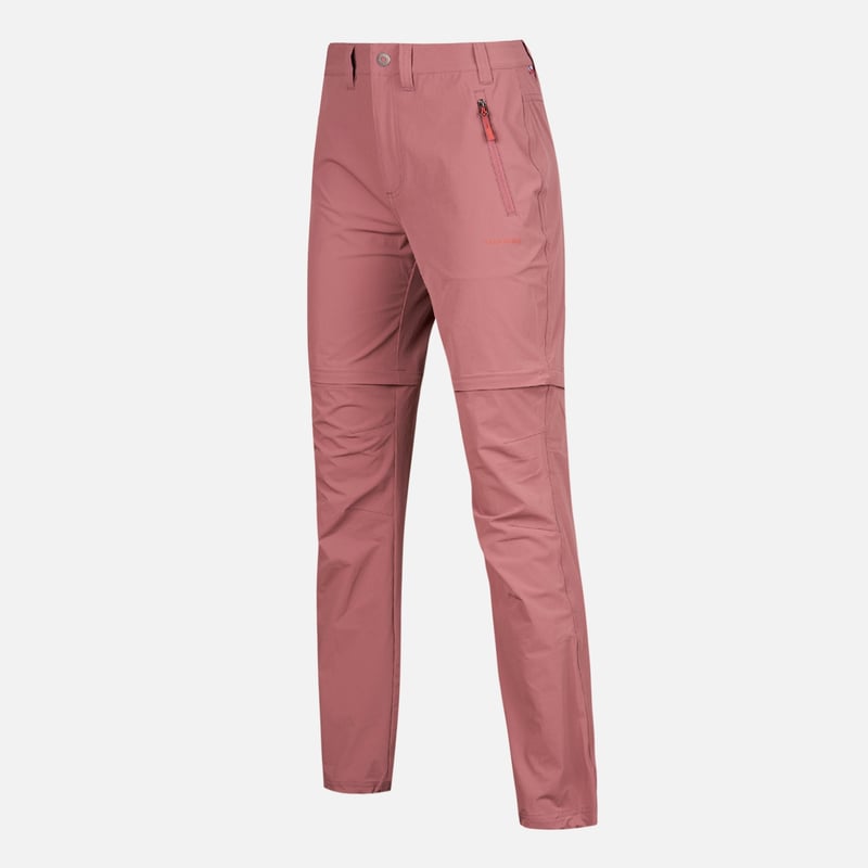 HAKA HONU - Pantalon Mujer Desmontalo Rosa Oscuro Haka Honu