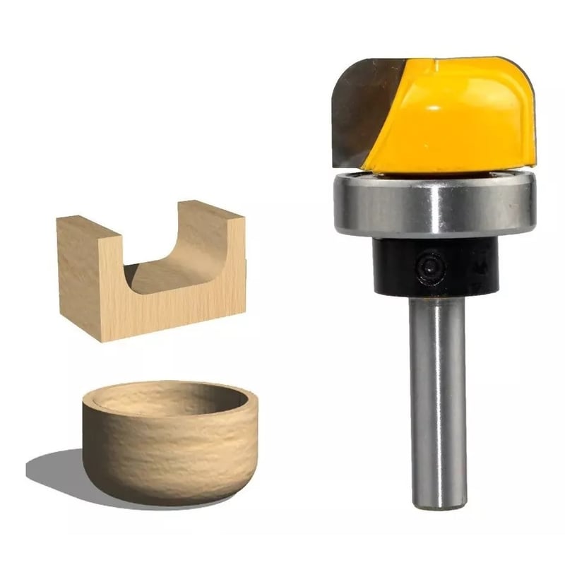 GENERICO - Fresa Madera Vaciado Fondo Plato Toma 8 X 28.6…