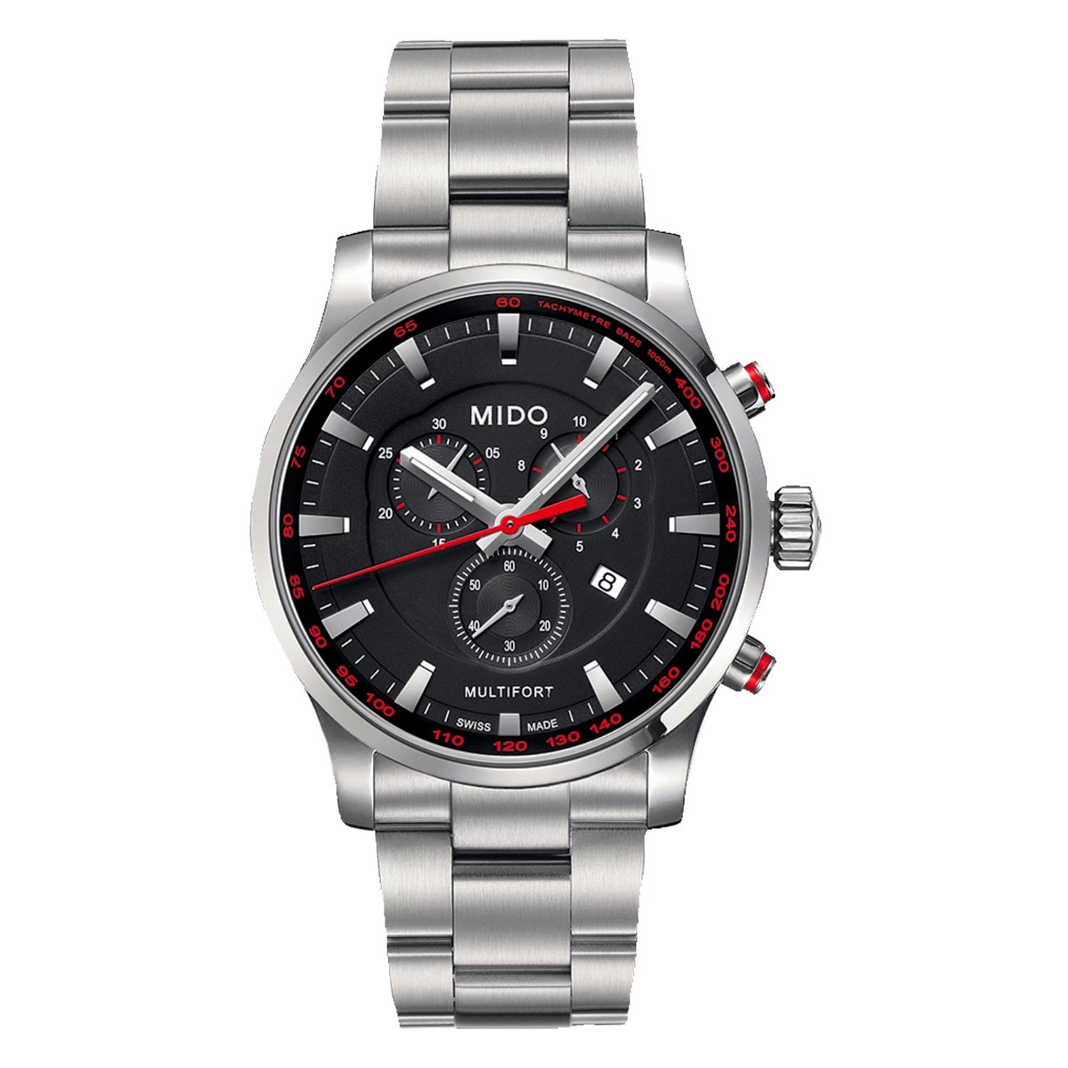 MIDO Reloj Mido Multifort Quartz Rojo falabella