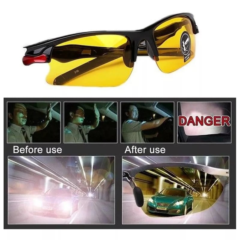 KUANGYE Gafas Lentes Para Conducir Manejar De Noche Y Dia falabella