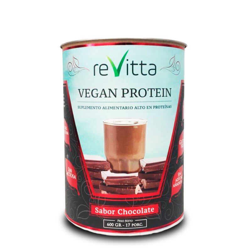REVITTA WELLNESS Proteína vegana Vegan Protein Chocolate 600 grs ...