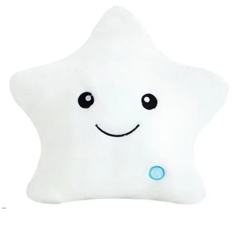 GENERICO Cojin Estrella Luminosa Blanco falabella