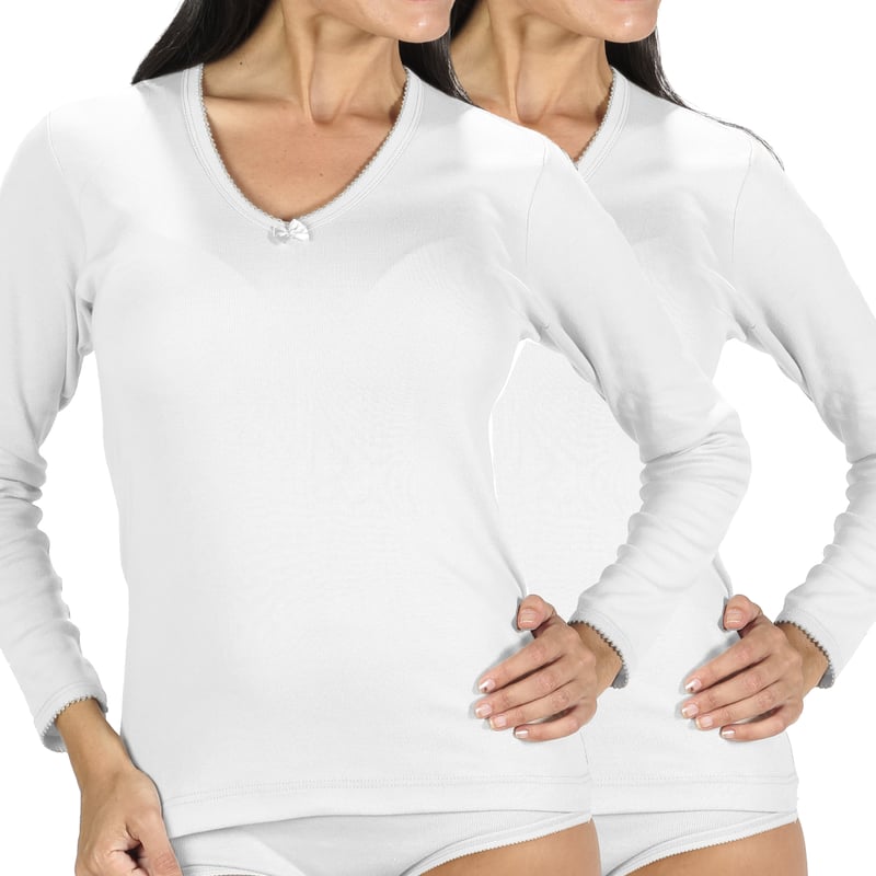 Camisetas mujer 100 algodon hotsell