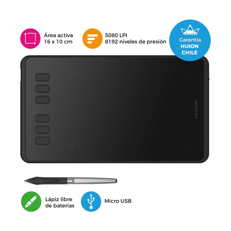 Manuale Huion Inspiroy H640P _ H640P OSU Tablet & Drawing Tablet for ...