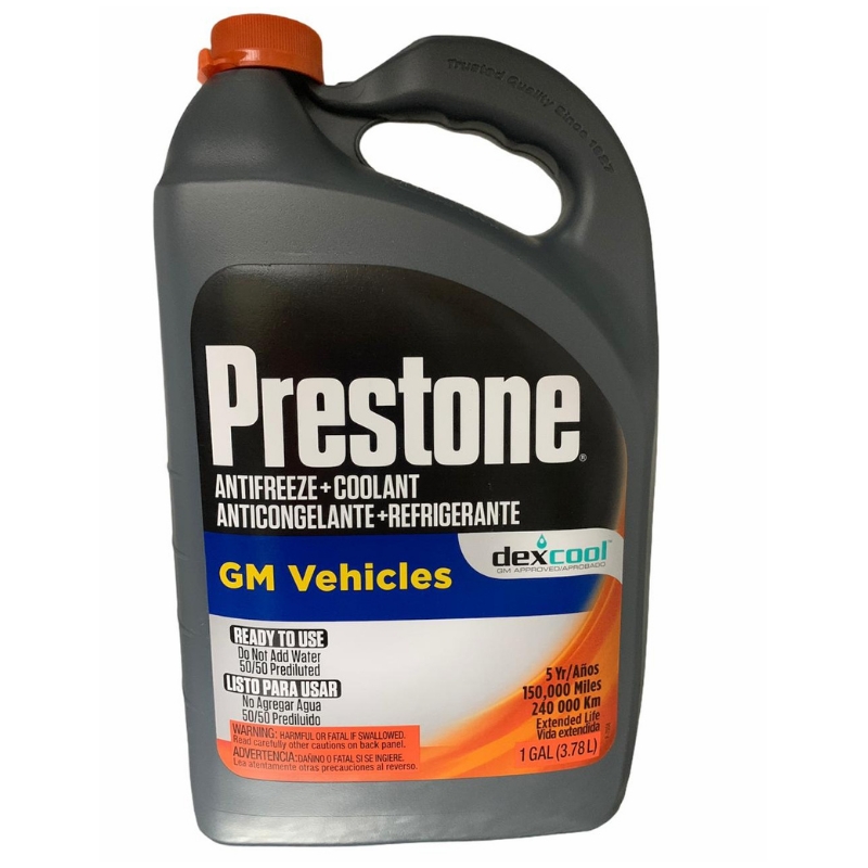 Anticongelante prestone dexcool mezcla 5050 sodimac chile
