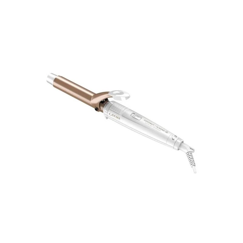 GAMA - Ondulador Rizador 25mm Ceramic Ion 220°C Antifrizz Coconut Gama