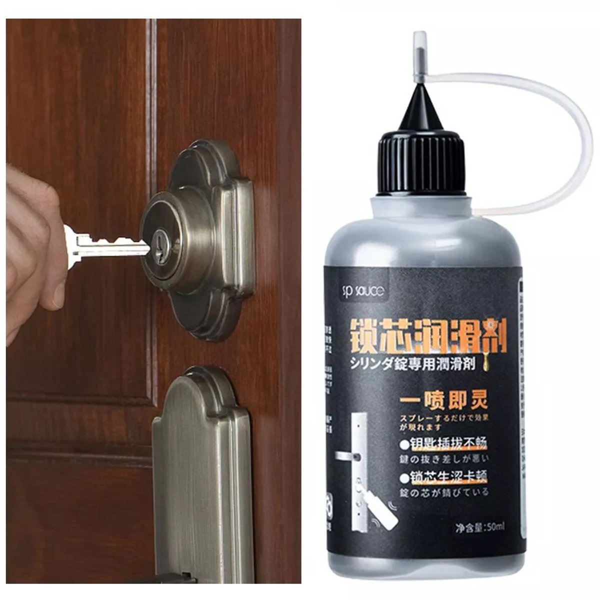 GENERICO - Lubricante Cerradura Grafito Mantiene Y Lubrica La Cerradura…