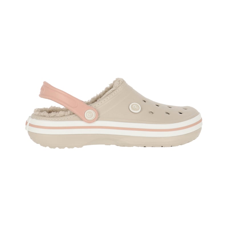 BAMERS Zueco Bamers Refugio Line Mujer Beige falabella