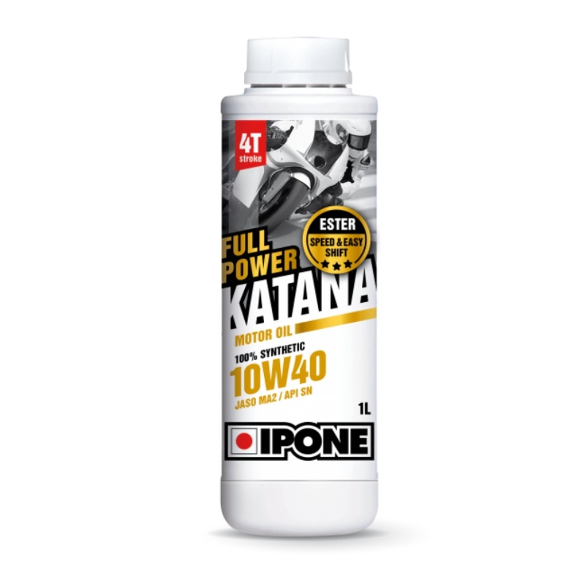 IPONE - Aceite 10w40 Full Sintético Katana Full Power Ipone 4t