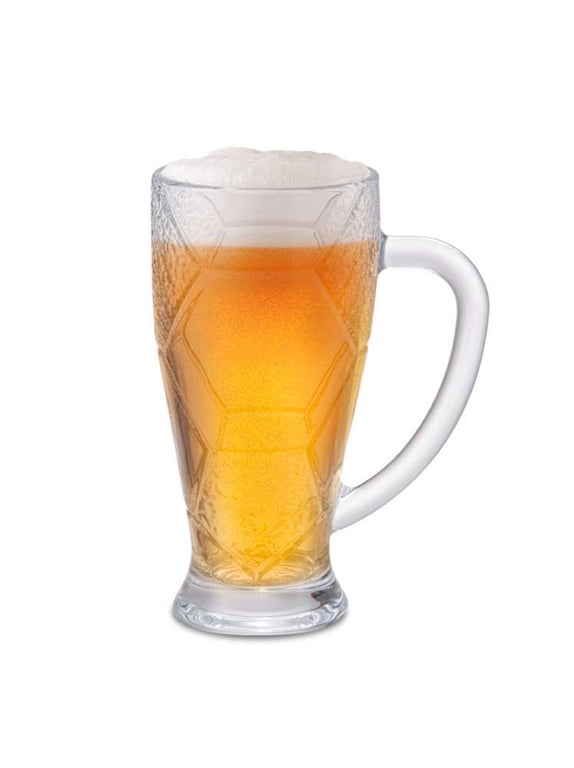 Pack 4 Vasos Cerveceros Diseño Balon Futbol 600cc | Sodimac - Falabella