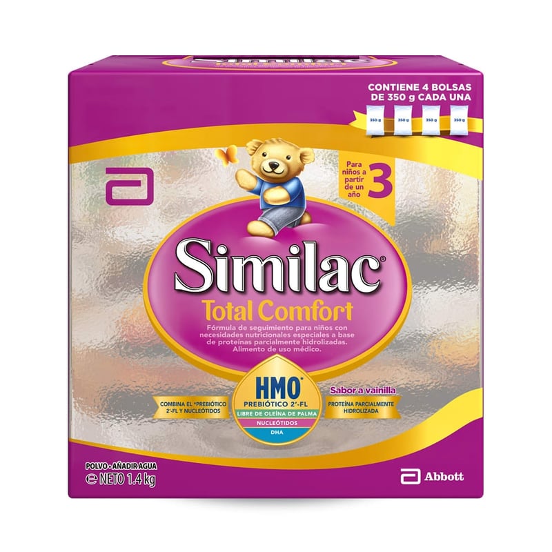 SIMILAC SIMILAC TOTAL COMFORT 3 BAG IN BOX 1400grs | falabella.com