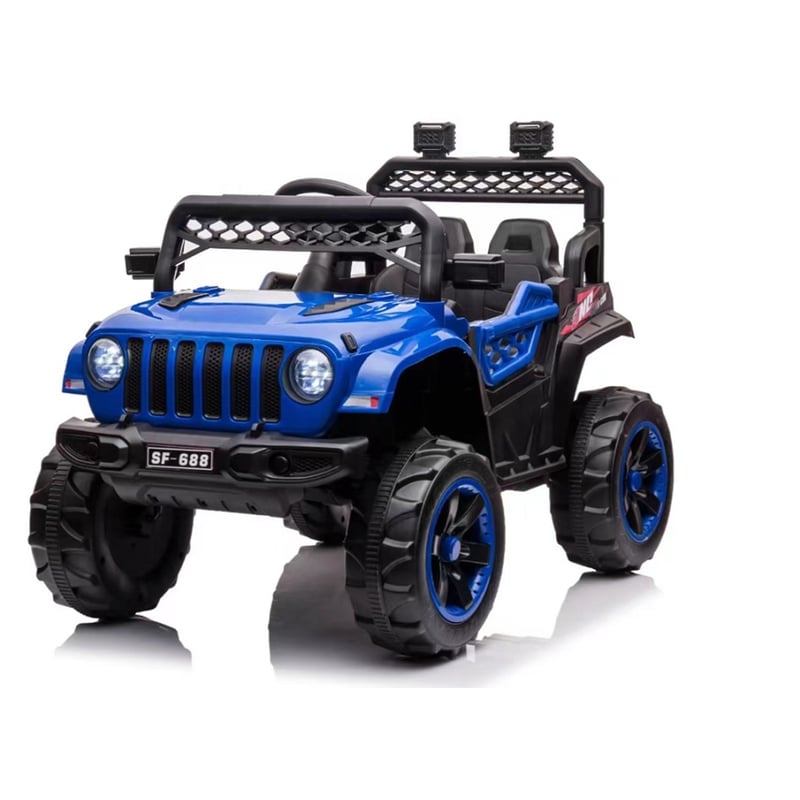 GENERICO AUTO JEEP ELECTRICO PARA NIÑOS AZUL A BATERÍA | falabella.com