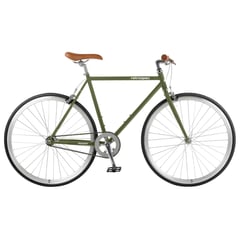 RETROSPEC - Bicicleta Urbana Harper Fixie - 1 Velocidad - Olive drab - L