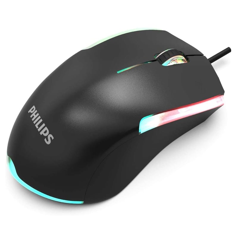 PHILIPS Mouse Gamer Philips SPK9314B G314 RGB 3 Botones 3600 Dpi ...