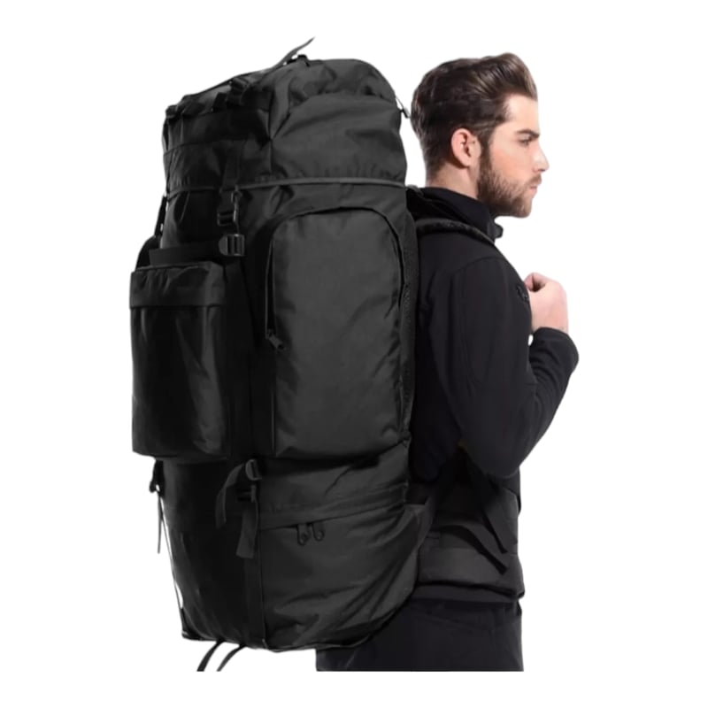 GENERICO Mochila Para Campanas Militares Camping Viajes 100l falabella