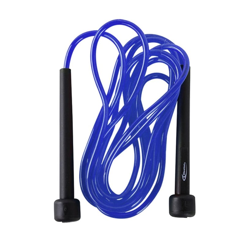 Cuerda Para Saltar Con Luces LED Azules - Ajustable, Incluye Pilas, Ideal Para Ejercicio En Casa O Exterior