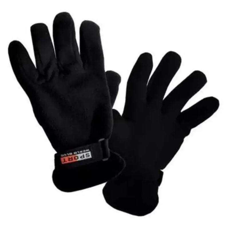 Guantes De Mujer El Antílope - Punto Con Forro Polar - Color Verde Oliva - Talla M - Nuevos Con Etiquetas