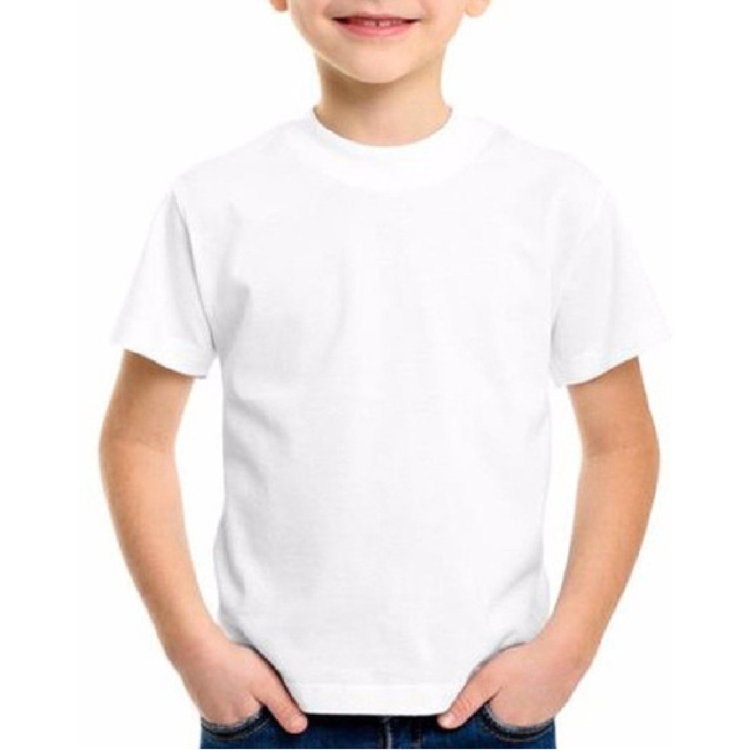 Polera manga corta de niños best sale