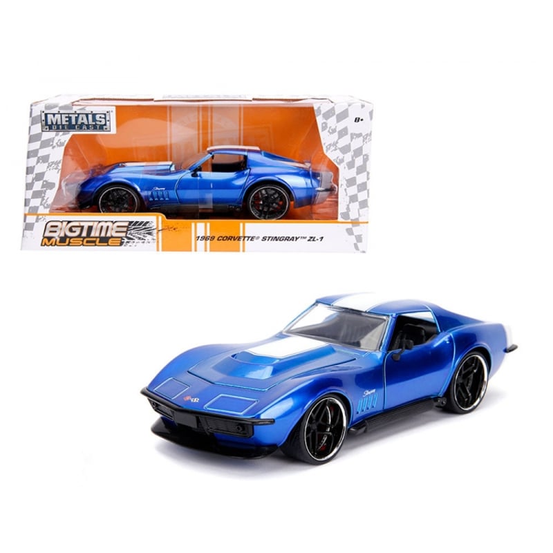 Knight Rider Jada Toys Cars Jada Toys 1:24 1969 Chevy Corvette Stingray ...