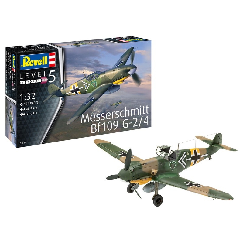 Revell Airplane Messerschmitt Bf109 G-6 - Kit de construction - 1:32