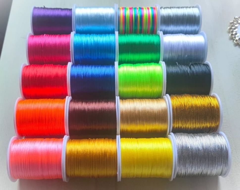 GENERICO 20 Hilos Cola De Raton Multicolor 1mm/50metros…… | falabella.com