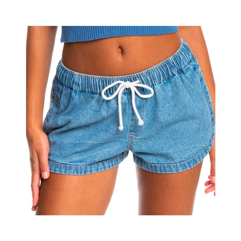 ROXY Shorts Roxy New Impossible Mujer Denim Medium Blue falabella