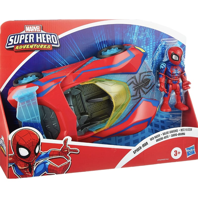 HASBRO Super Hero Adventures - Auto Spider Man Web Racer Hasbro ...