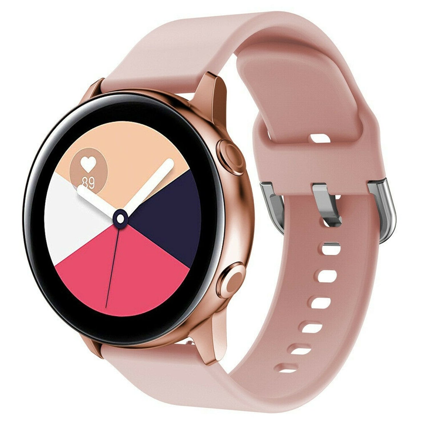 GENERICO Correa Para Galaxy Watch Active 2 40mm 44mm Galaxy Active Rosada falabella