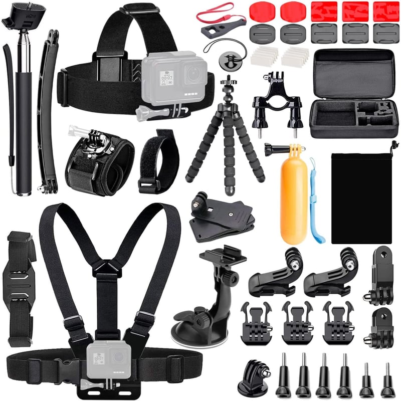Lot De 10 Caméras Sport HD + Accessoires – Compatible GoPro – Neuf