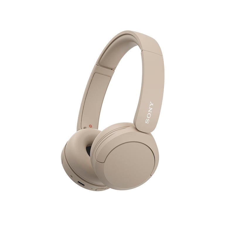 "Audífonos Bluetooth WH-CH520 Crema"