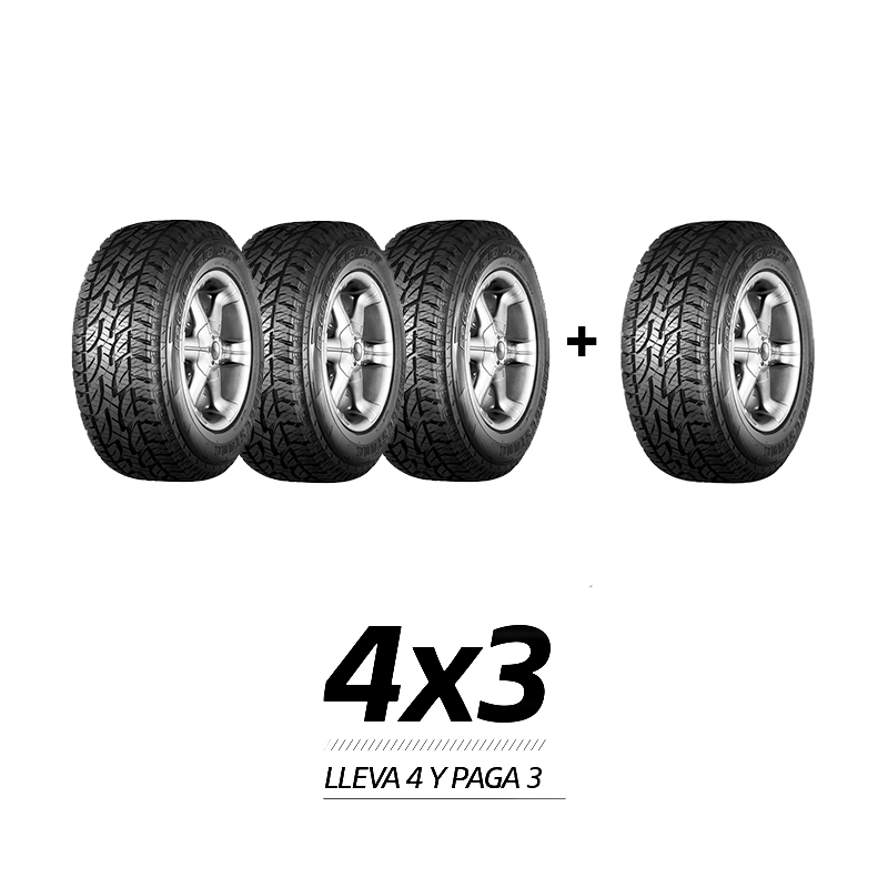 BRIDGESTONE - SET 4 BRIDGESTONE 235/75R15 DUELER AT 694 104S