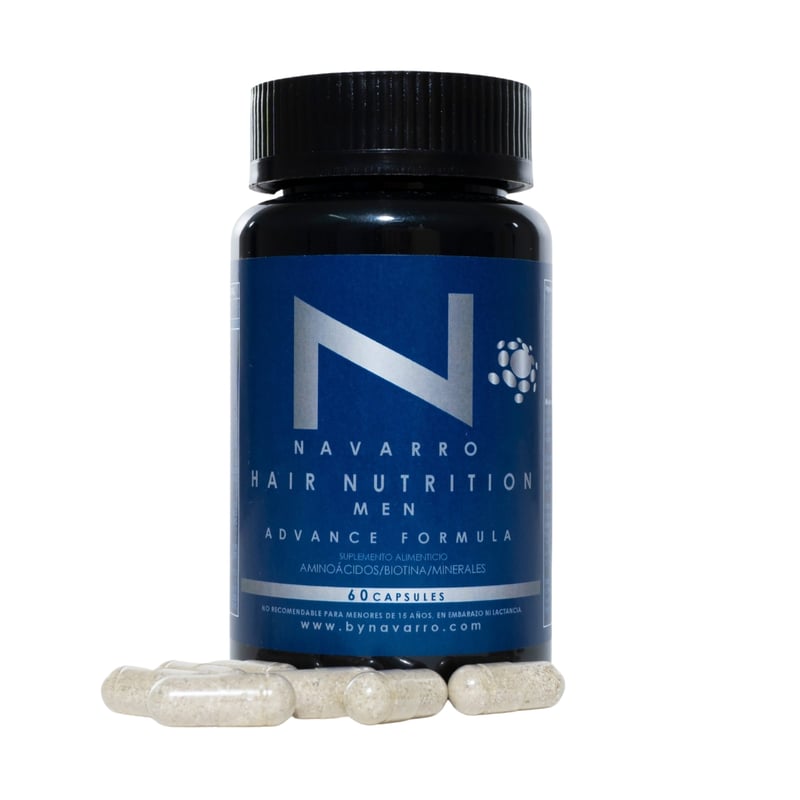 N NAVARRO - Vitaminas Capilares Navarro Hair Nutrition Man Advance Formula
