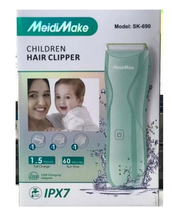 GENERICO Maquina De Cortar Pelo Para Bebes Extra Suave Meidimake falabella