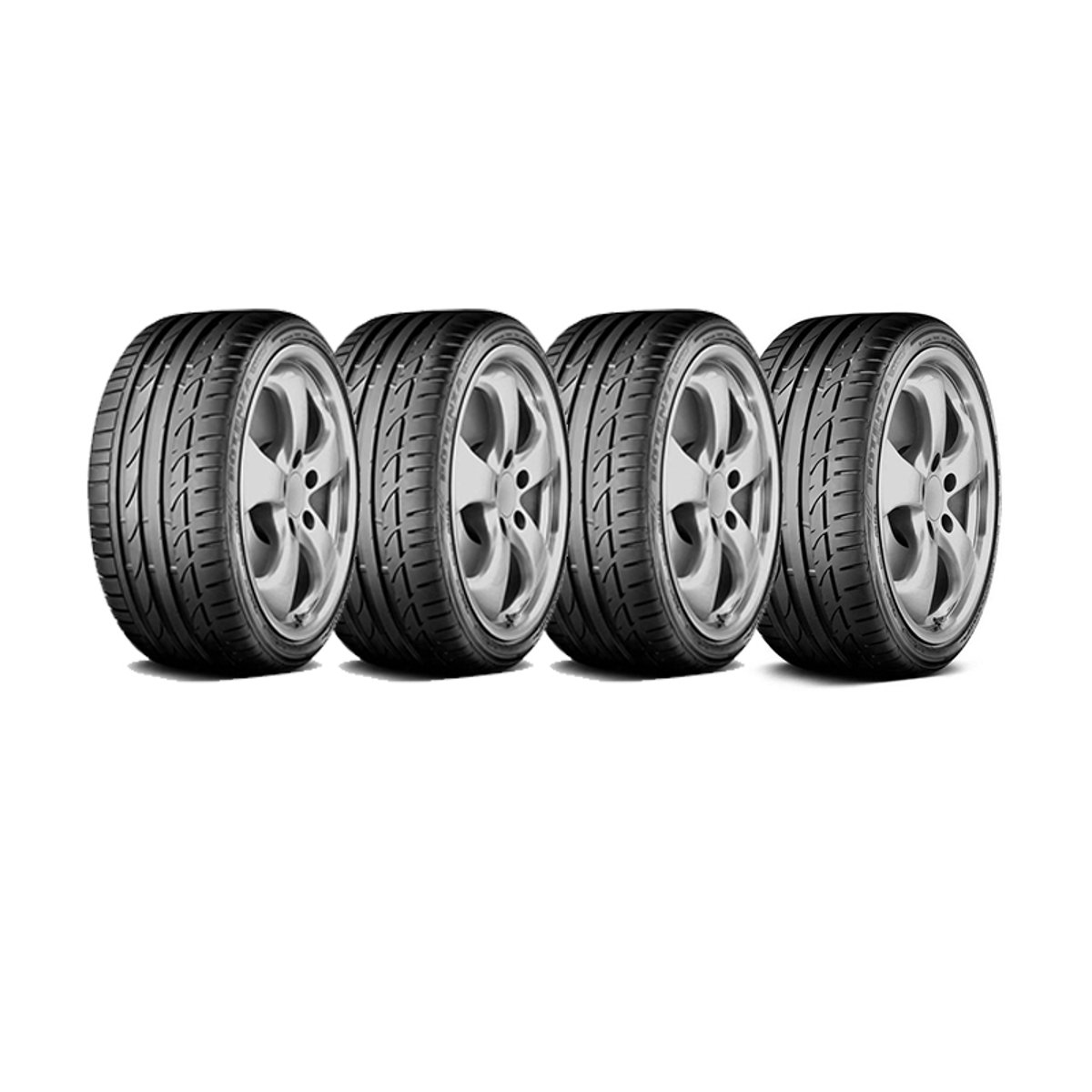 BRIDGESTONE - SET 4 BRIDGESTONE 225/45R17 POTENZA S001 RFT 91W