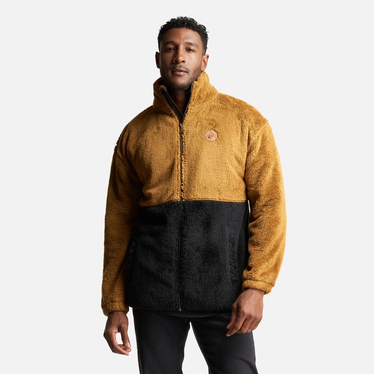 Parka hombre mostaza online