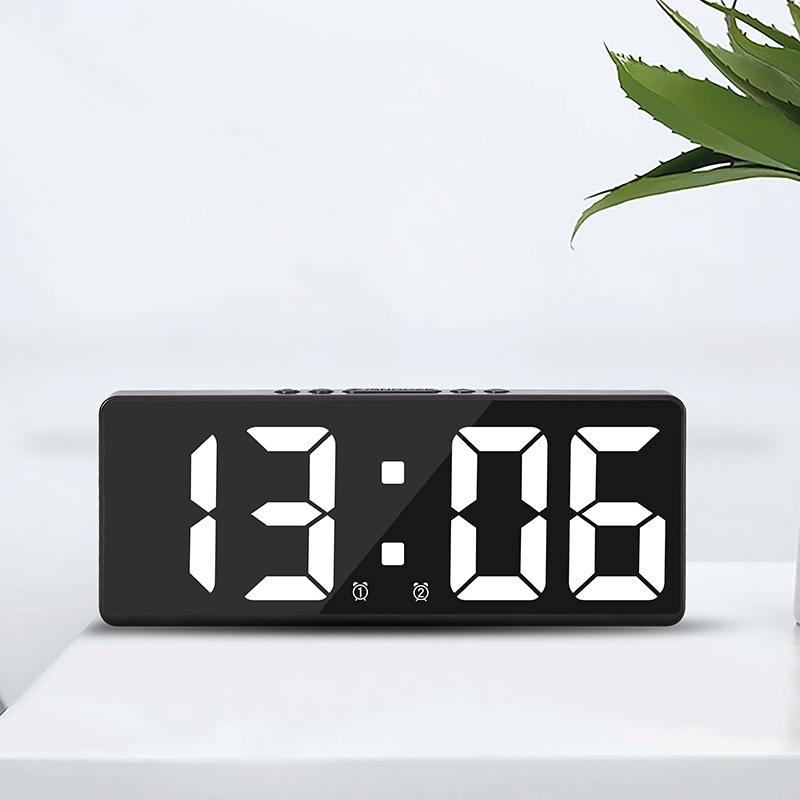 Reloj Despertador LED Multifuncional Dormitorio Oficina Sodimac Chile