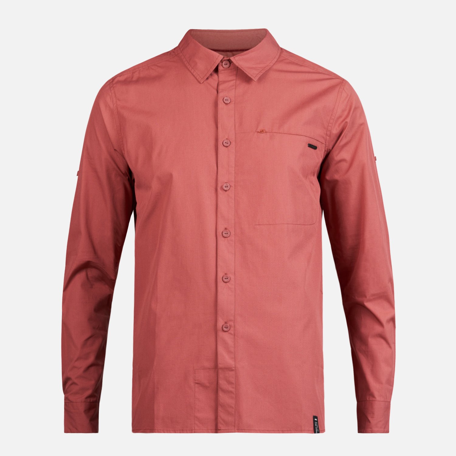 Camisa terracota hombre shop