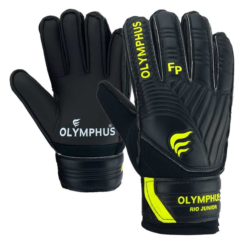OLYMPHUS - Guantes Arquero Futbol Con Ferula Para Niños Olymphus Rio Jr