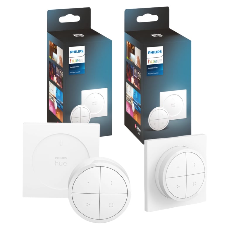 Set 2 Philips Hue Tap Dial Dimmer Switch Interruptor Zigbee Sodimac Chile