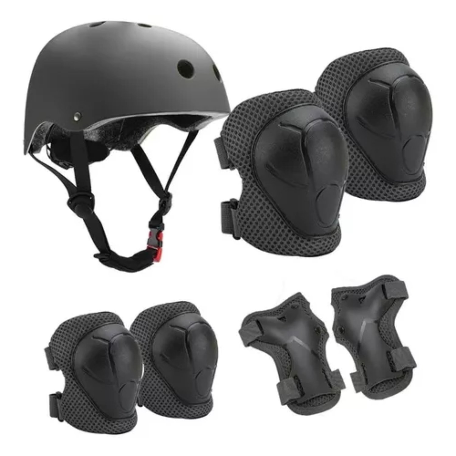 GENERICO Set De Casco Y Protectores De Bici Para Ninos Rodilleras falabella