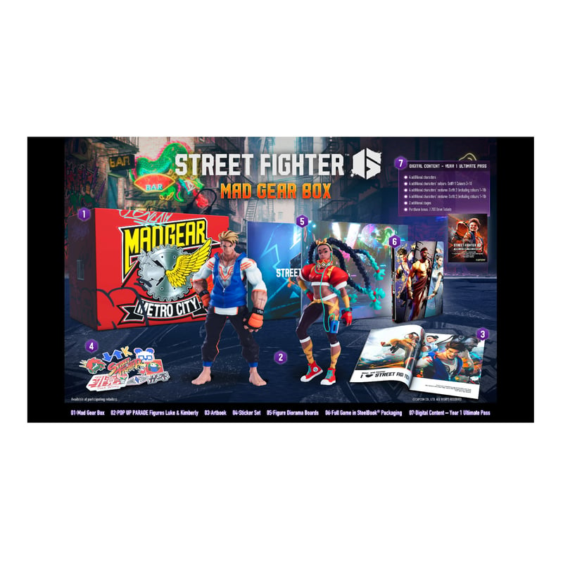 SONY - Street Fighter 6 Collector's Ed.- Ps5 Físico - Sniper