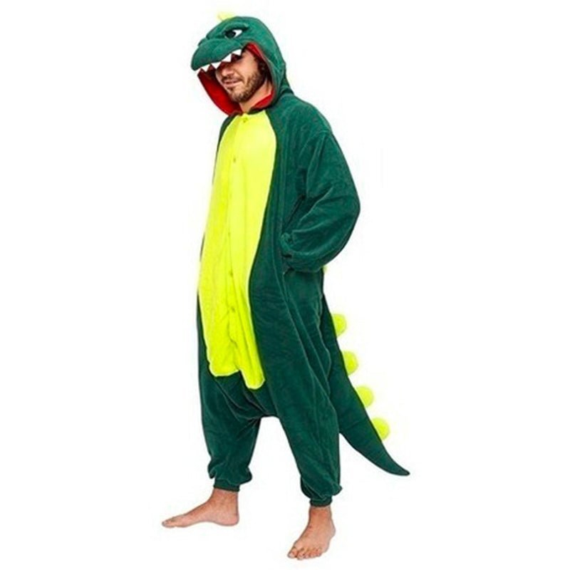 Pijama Dinosaurio Enterizo Kigurumi Adultos