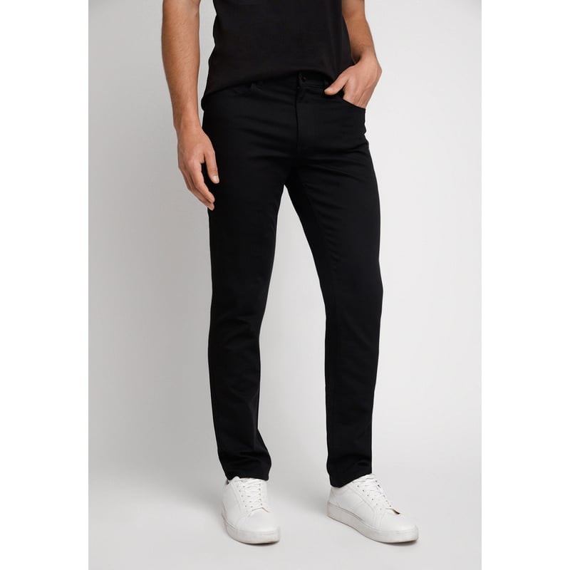 Pantalon Negro 5 Bolsillos