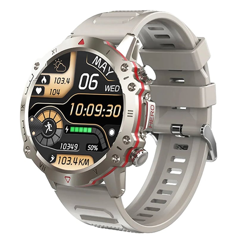 BRO TOUMI Toumi GT D reloj inteligente militar de tres defensasIP68 1 52 pulgada falabella